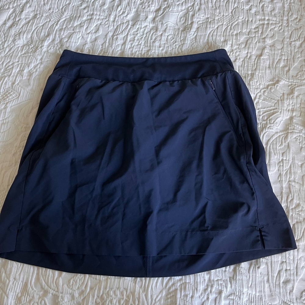 Navy Blue Athletic Skort